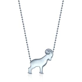 Alex Woo Little Signs Sterling Silver Ram (Aries) Pendant, 16