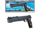 PISTOLET A BILLES DE 40 CM LONG CANON D UNE PUISSANCE DE 0.500 JOULES AVEC CHARGEUR RENFORCER GRANDE CAPACITER