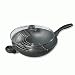 Swiss Diamond 32cm 5 litre Wok, Rack & Glass Lid (SWW611321)