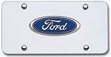 Auto Gold FORCC Ford Name Chr/Chr Plate