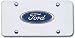 Auto Gold FORCC Ford Name Chr/Chr Plate