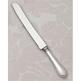 POINTED ANTIQUE WEDDING KNIFE - WEDDING CAKE KNIFE, STERLING SILVER, POINTED ANTIQUE COLLECTION