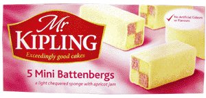 Mr. Kipling Mini Battenbergs 5 Pack by Mr. Kipling