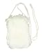 Nicole Miller Fur Bag Universal Cell Phone Carry Case with Shoulder Strap, White