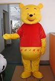 New Winnie the Pooh Bear Mascot Costume Adult Size