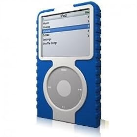 Xtrememac TuffWrap Accent For iPod (Video 60) - Blue/White