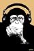 Kitchen & Housewares : HEADPHONES MONKEY POSTER STEEZ 24 X 36 ST4155xxx