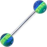CARRIBEAN SEA Barbell Tongue Ring