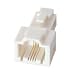 SANWA SUPPLY TEL-EX4511W RJ45-RJ11変換アダプタ(白)
