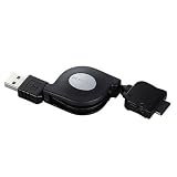 ELECOM 3G携帯用USB通信ケーブル 1.0m ブラック LD-3GUSB/BK
