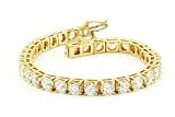 14K Yellow Gold 2.00 ct Tennis Diamond Bracelet