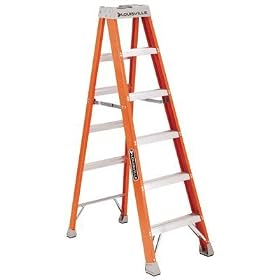 Buy 12' ADVENT FIBERGLASS STEP LADDER 300LB. by Louisville Ladder now!