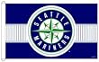 Seattle Mariners 3'x5' Flag - Baseball Sports Merchandise