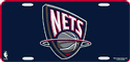 New Jersey Nets License Plate