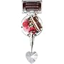 Kikkerland Window-Mount Solar-Powered Heart Rainbow Maker