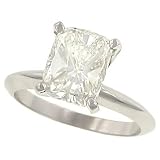  : 2.96cttw Cushion Cut Diamond Solitaire Ring Egl GH/vs2