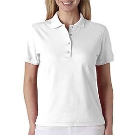 Cross Creek Ladies Pima Cotton Baby Pique Double Mesh Sport Shirt