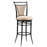 Hillsdale Cierra Fawn Swivel 30" High Bar Stool