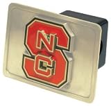 North Carolina State Wolfpack Trailer Hitch Cover - COLLEGE ATHLETICS Sports Merchandise