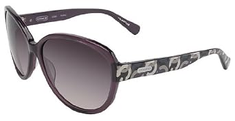 Click here to buy COACH S2028 Sunglasses (513) Purple [Eyewear] by Coach.