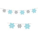 Snowflakes Garland 100-foot Garland