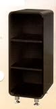 BEAUTIFUL 3 SHELF MODERN DESIGN CABINET IN BLACK