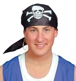 Pirate Hats | Pirate Bandana Black