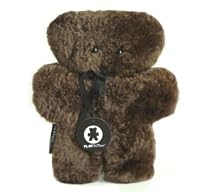 FlatOut Bear Chocolate Colored 100% Pure Australian Sheepskin