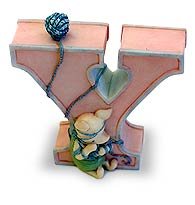 Childrens Toyshop  Toys : Winnie the Pooh alphabet - Letter Y