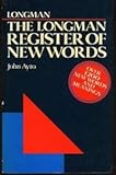 The Longman register of new words