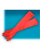 Shiny Satin Stretch Spandex 18-Button Opera Length Slip-on Bridal Wedding Formal Prom Gloves