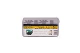 Lot de 4 pinces pour nappes - couleur unie - acier inoxydable