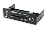 Multi-Card Reader with Built-In Multimedia Panel