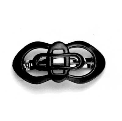 Caravan Black Cross Open Barrette 83 mm (Haarspange) Preisvergleich