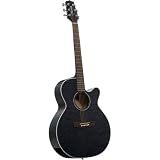 Takamine G Series EG440C NEX Acoustic-Electric Guitar, Transparent Black Quilt