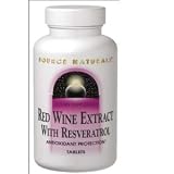 Source Naturals Red Wine Extract with Resveratrol -- 30 Tablets