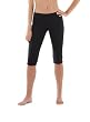 Fit Couture Fitted Knee Length Yoga and Fitness Capri