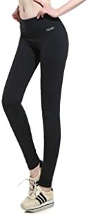 Osina Women's Active Running Yoga Pants Tights Workout Fitness Leggings Capri Color 2PackBlack Size M