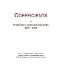 Coefficients: Webster's Timeline History, 1997 - 1999