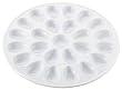 HIC Porcelain Deviled Egg Dish 13-inch