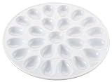 Sale  HIC Porcelain Deviled Egg Dish 13-inch