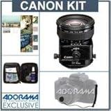 Canon TS-E 45mm f/2.8 Tilt and Shift Manual Focus Lens Kit, USA with Tiffen ....