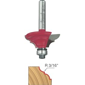 Freud 38-522 1-1 4-Inch Diameter Classical Bold Cove and Bead Router Bit with 1 4-Inch Shank by Freud