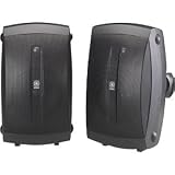 Yamaha NS-AW350 2-Way Indoor/Outdoor Speakers (Pair, Black)