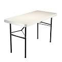 LIFETIME 4' Folding Table - Almond