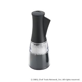 Chef'n - 003984 - Bistro Grind Sel - Noir Transparent