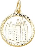 Mormon Temple Charm by Rembrandt Charms