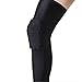 COOLOOdirect 1 Pcs Guard Sleeve Crashproof Antislip Leg Knee Protector Gear Honeycomb Pad,Suitable For Adults Basketball,Football Etc Sports Protection (Black,Size S1)