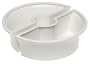 Dayva APCM940PW Umbrella Pole Surround Round Ceramic Planter