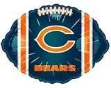 Classic Balloon Chicago Bears Football Balloon- 10 Pack